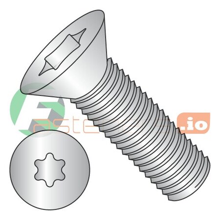Newport Fasteners M3-0.50 x 8 mm Torx Flat Machine Screw, Plain 18-8 Stainless Steel, 5000 PK 900020
